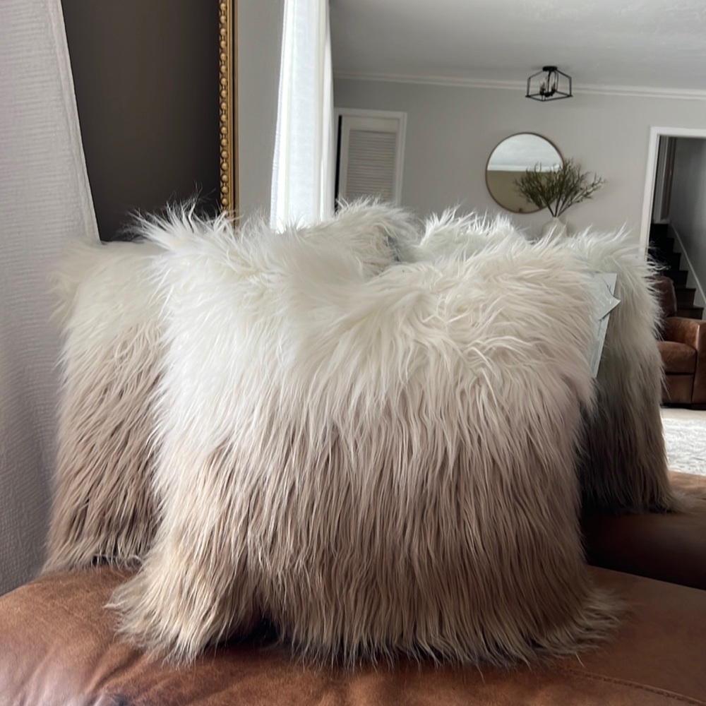 Faux Fur Pillows
